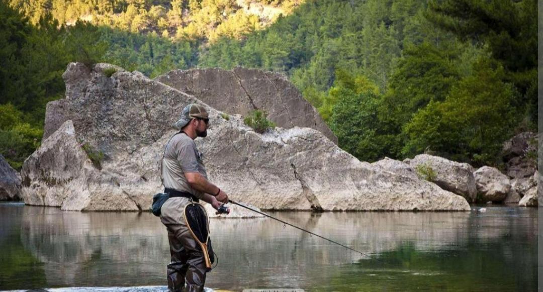 La Salmonera Cangas De Onis Caño Eksteriør billede
